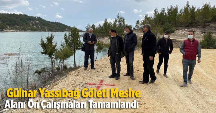 G&uuml;lnar Yassıbağ G&ouml;leti Mesire Alanı &Ouml;n &Ccedil;alışmaları Tamamlandı