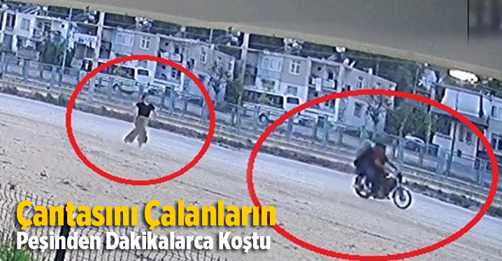 Mersin'de caddede y&uuml;r&uuml;yen kadının &ccedil;antasını kapka&ccedil; y&ouml;ntemiyle &ccedil;alan zanlılardan biri tutuklandı