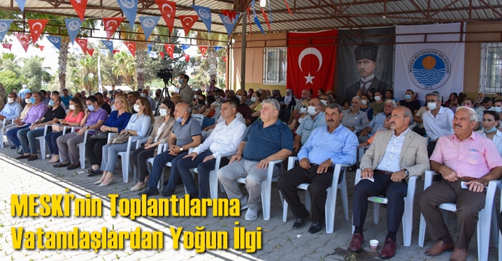 Meski&rsquo;nin Toplantılarına Vatandaşlardan Yoğun İlgi