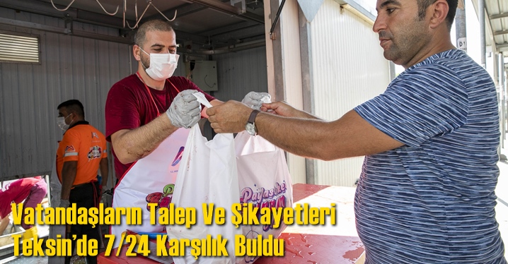 Vatandaşların Talep Ve Şikayetleri Teksin&rsquo;de 7/24 Karşılık Buldu
