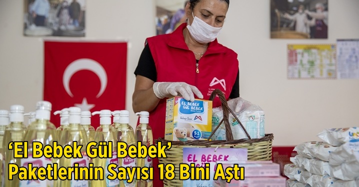 &lsquo;El Bebek G&uuml;l Bebek&rsquo; Paketlerinin Sayısı 18 Bini Aştı