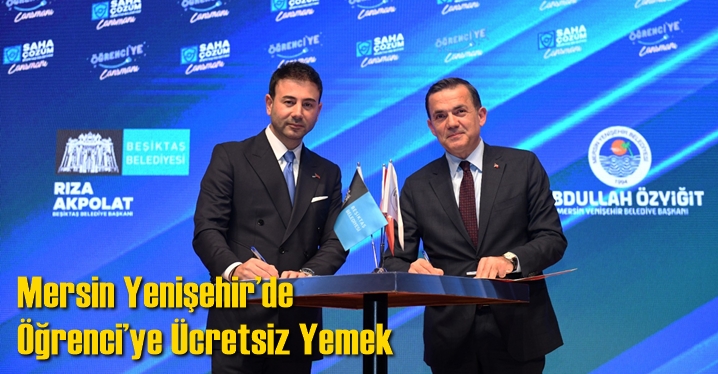 Mersin Yenişehir&rsquo;de &Ouml;ğrenci&rsquo;ye &Uuml;cretsiz Yemek