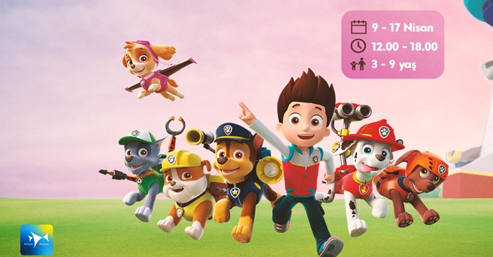 Paw Patrol&rsquo;un Patili Kahramanları Forum Mersin&rsquo;de