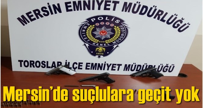 Mersin&rsquo;de su&ccedil;lulara ge&ccedil;it yok