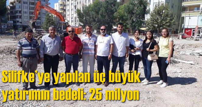 Silifke&rsquo;ye yapılan &uuml;&ccedil; b&uuml;y&uuml;k yatırımın bedeli: 25 milyon