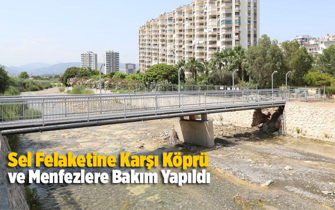 Sel Felaketine Karşı K&ouml;pr&uuml; ve Menfezlere Bakım Yapıldı