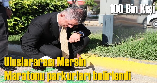 Uluslararası Mersin Maratonu parkurları belirlendi