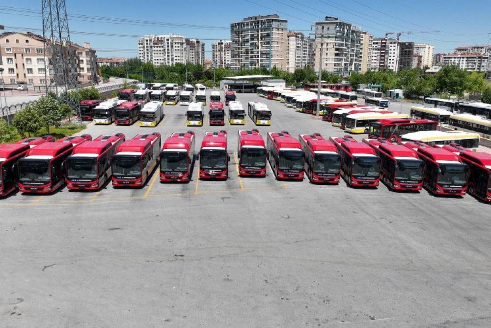 Konya ulaşım filosunu g&uuml;&ccedil;lendiriyor