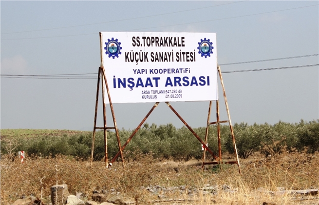 Toprakkale K&uuml;&ccedil;&uuml;k Sanayi Sitesi ikmal yapım ihalesi ger&ccedil;ekleştirildi 