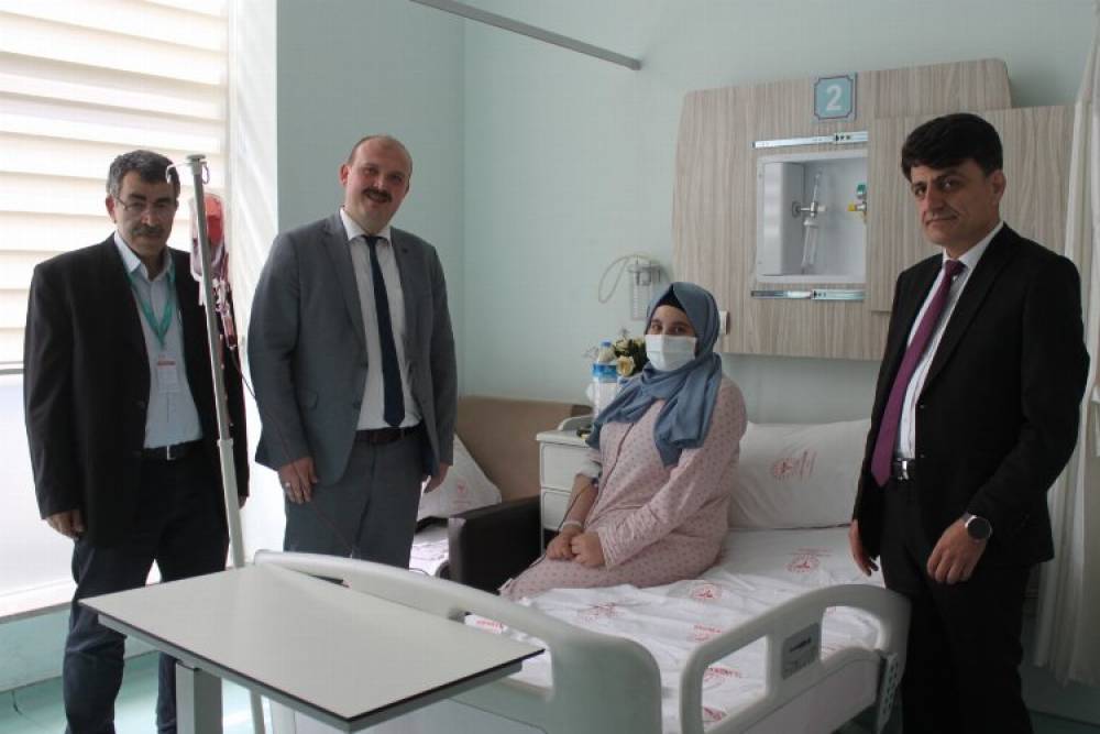 Kasıktan anjiyo y&ouml;ntemi ile şifa buldu