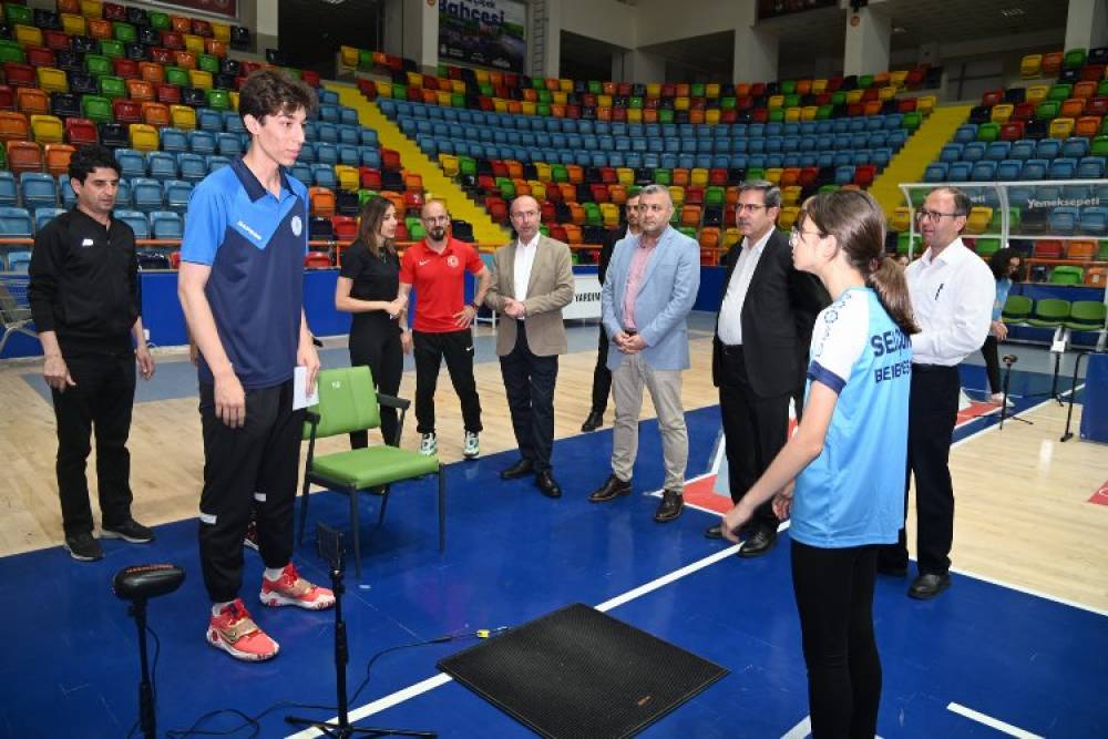 Konya Sel&ccedil;uklu'da sporcular se&ccedil;iliyor... Demo &Ouml;l&ccedil;&uuml;m Testleri başladı