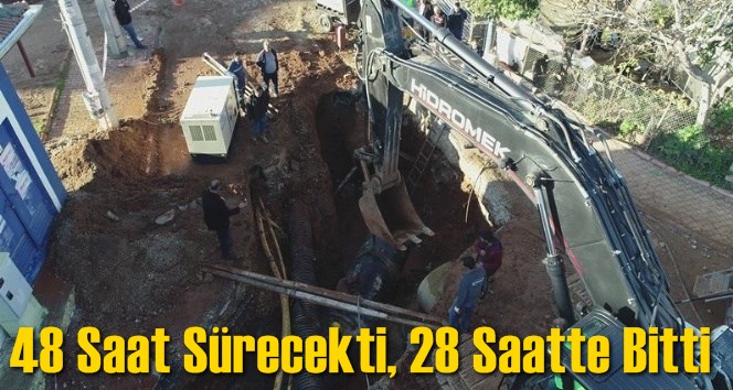 MESKİ su kesintisinin sona erdiğini a&ccedil;ıkladı