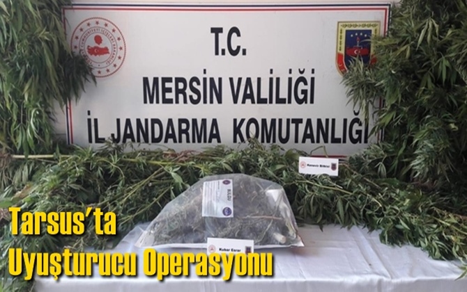 Mersin'de uyuşturucu operasyonunda bir ş&uuml;pheli g&ouml;zaltına alındı