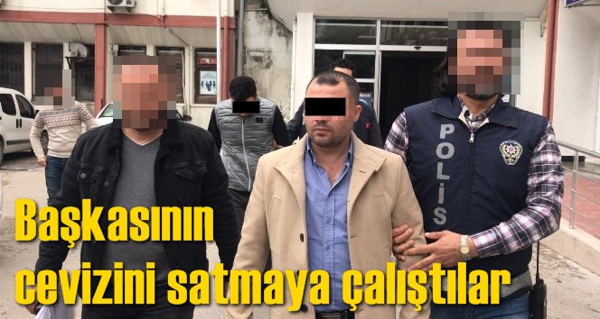 Başkasının cevizini satmaya &ccedil;alıştılar