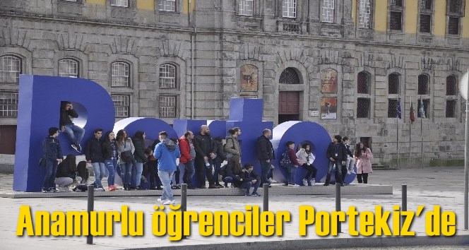 Anamurlu &ouml;ğrenciler Portekiz'de