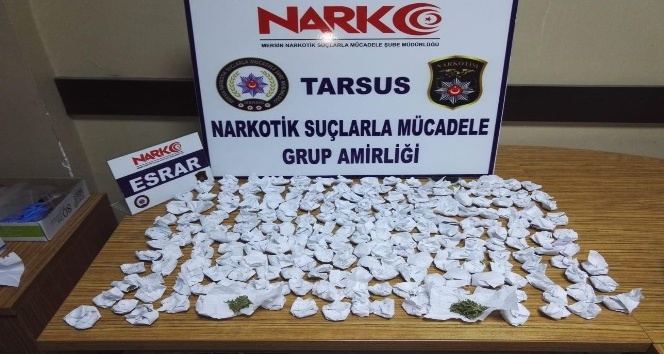 Tarsus'ta uyuşturucu operasyonu