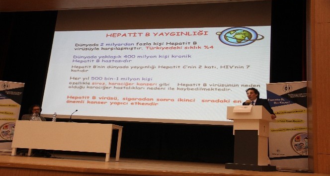 Prof. Dr. Ateş: &ldquo;Her yıl 500 bin-1 milyon kişi Hepatit B'ye bağlı hastalıklar nedeniyle kaybediliyor&rdquo;