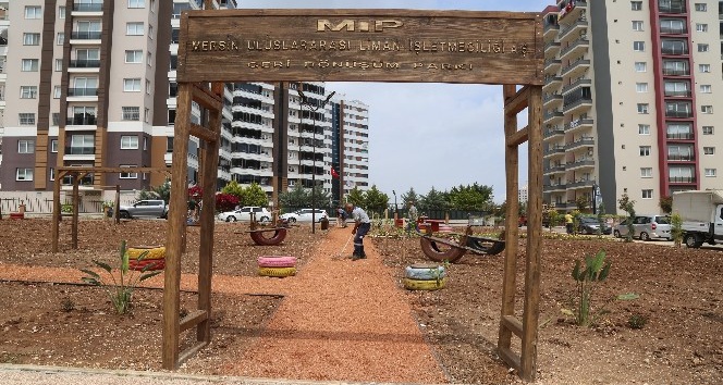 Mezitli Belediyesi'nden &lsquo;Geri D&ouml;n&uuml;ş&uuml;m Parkı'