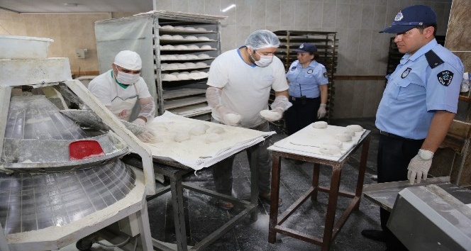 Toroslar Belediyesi'nden fırınlara Ramazan denetimi