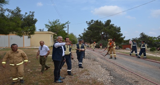 Mersin yangın sezonuna hazır