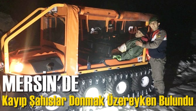 Kayıp Şahıslar Donmak &Uuml;zereyken Bulundu