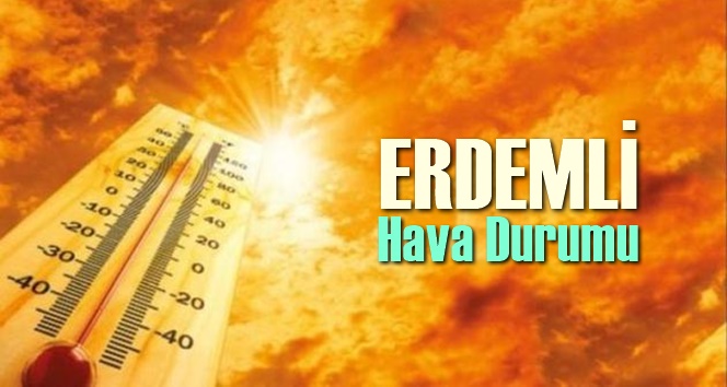 Erdemli Hava Durumu 5 G&uuml;nl&uuml;k