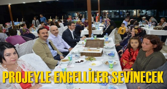 Kaymakam Taşdan, engelli vatandaşlarla buluştu