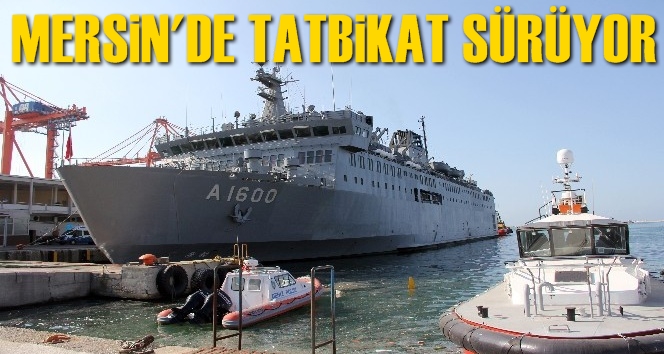 Denizkurdu 2019 tatbikatının Mersin ayağı başladı