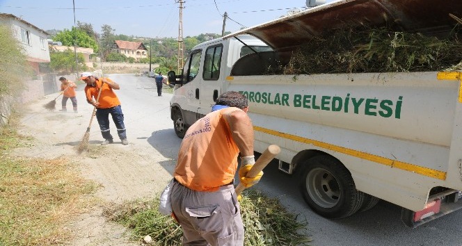 Toroslar'da mahallerde yaz bakımı