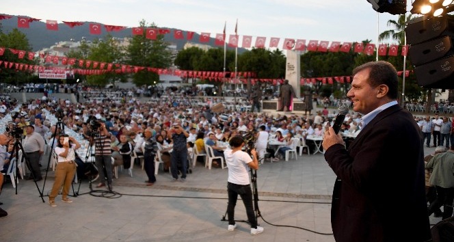 Se&ccedil;er, Anamur halkı ile iftarda buluştu