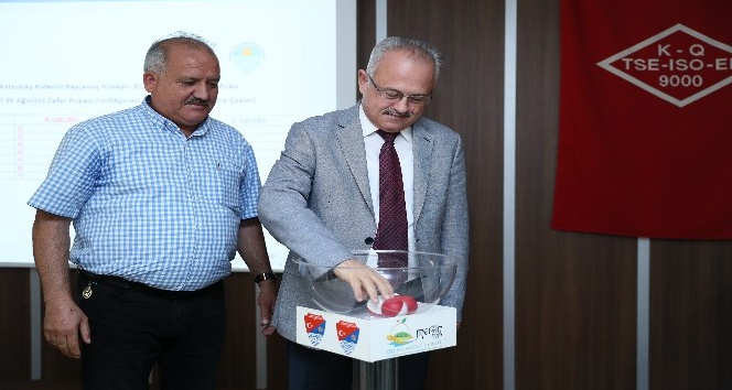 Fındıkpınarı Futbol Turnuvası i&ccedil;in kura &ccedil;ekimi yapıldı