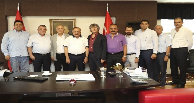MTSO'dan İSO 500 listesine giren Mersinli firmalara kutlama ziyareti