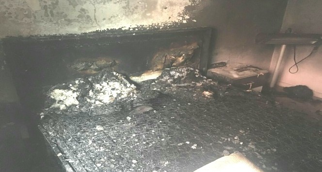 Benzin istasyonunda &ccedil;ıkan yangın korkuttu