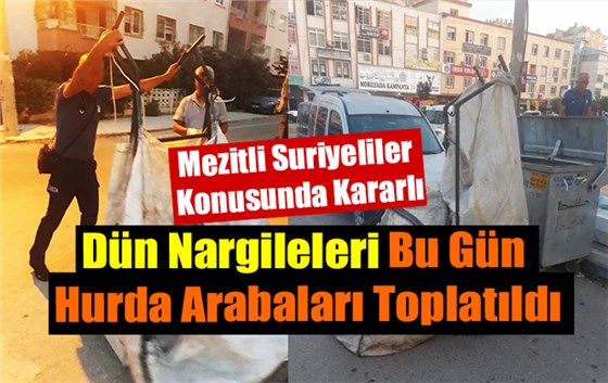 Mezitli Belediyesi Suriyeliler Konusunda Taviz Vermiyor