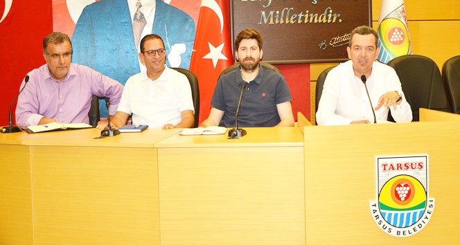 Tarsus Ve &Ccedil;amlıyayla Muhtarları &Ccedil;alıştayda Buluştu