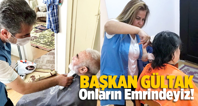 Akdeniz Belediye Başkanı G&uuml;ltak, Kimsesiz ve Yaşlı İnsanlarımızın Hep Yanındayız!