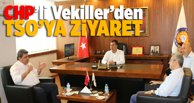 Vekillerden Tarsus TSO ziyareti 